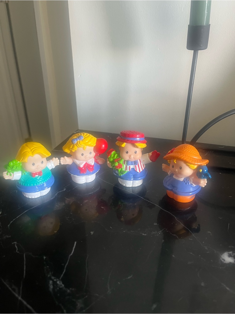 Vintage Fisher Price Little People carnival characters